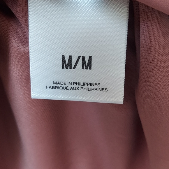 Express Peak-a-Boo Ruffle Long Sleeve Sheath Dress Size Medium - Picture 11 of 11